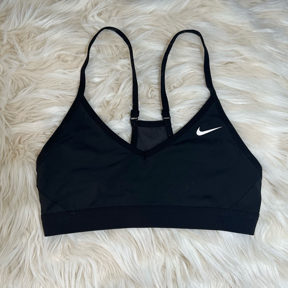 Nike Dri-FIT Black Sports Bra | Size Small | Racerback Gym Workout